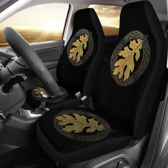 Viking Oak Leaf Car Seat Covers 144909 - YourCarButBetter