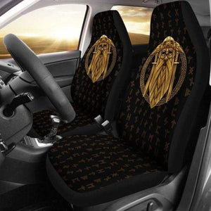 Viking Odin God Of War Rune Car Seat Covers 144909 - YourCarButBetter