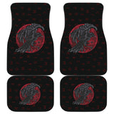 Viking Odin’S Raven Rune Car Floor Mats 211405 - YourCarButBetter