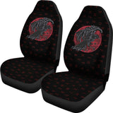 Viking Odin’S Raven Rune Car Seat Covers 211405 - YourCarButBetter