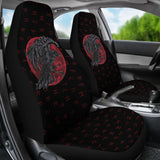 Viking Odin’S Raven Rune Car Seat Covers 211405 - YourCarButBetter