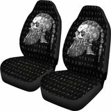 Viking Ragnar Skull Car Seat Covers 105905 - YourCarButBetter