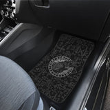 Viking Raven Odin Vegvisir Symbol Car Floor Mats 212802 - YourCarButBetter