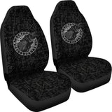 Viking Raven Odin Vegvisir Symbol Car Seat Covers 212802 - YourCarButBetter