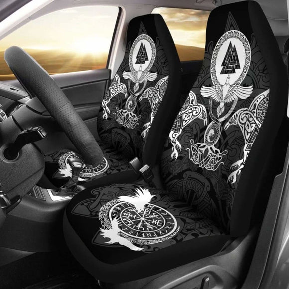 Viking Slain Warriors Car Seat Covers Amazing 105905 - YourCarButBetter
