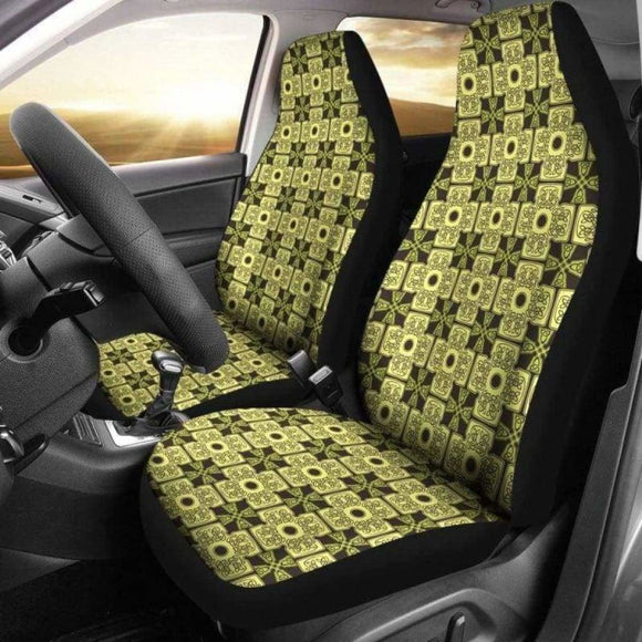 Viking Sun Cross The Norse God Car Seat Covers 144909 - YourCarButBetter