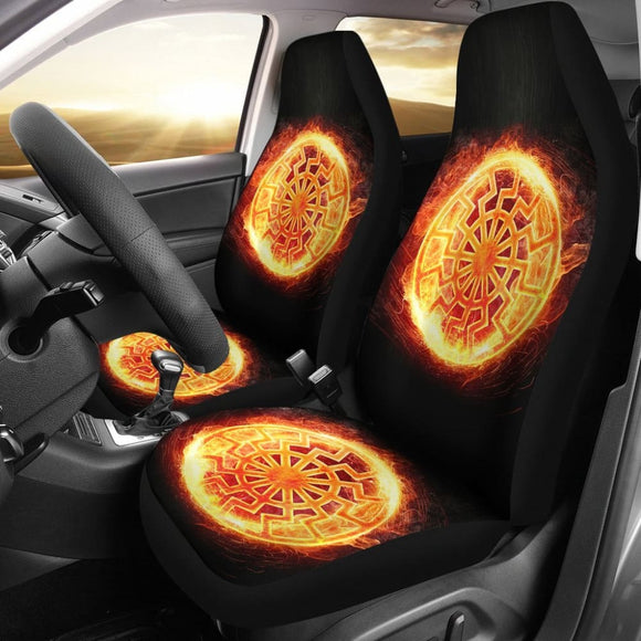 Viking Symbol Car Seat Covers 093223 - YourCarButBetter