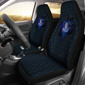 Viking The Norse God Rune Car Seat Covers 144909 - YourCarButBetter
