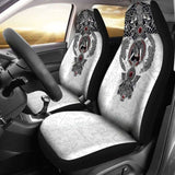 Viking Tyr’S Wolf Fenrir Skoll And Hati Car Seat Covers 144909 - YourCarButBetter