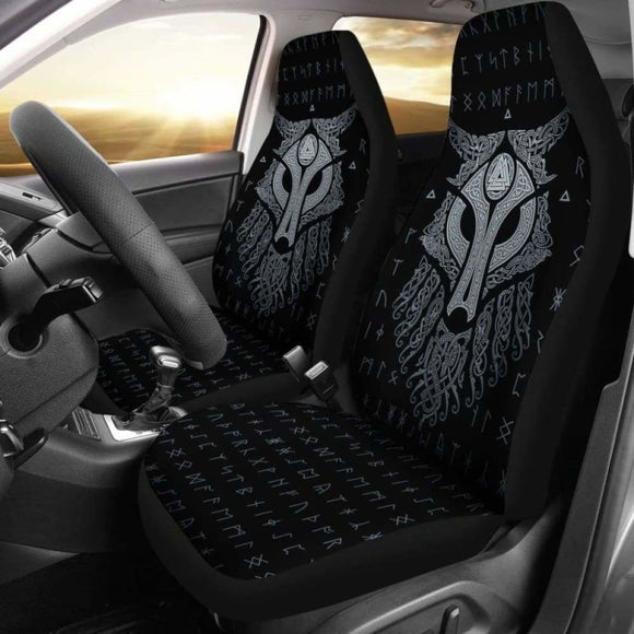 Viking Ulfhednar Symbol Car Seat Covers 105905 - YourCarButBetter