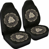 Viking Valknut Runic Symbol Car Seat Covers 105905 - YourCarButBetter