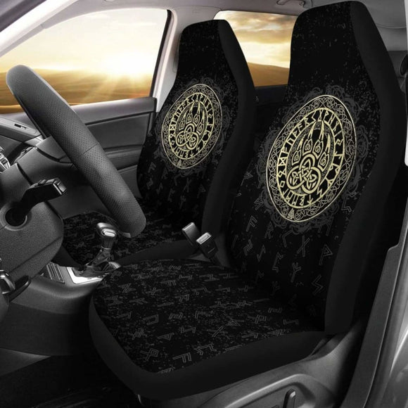 Vikings Car Seat Covers Wolf 105905 - YourCarButBetter