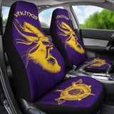 Vikings Warrior Car Seat Covers Amazing 105905 - YourCarButBetter