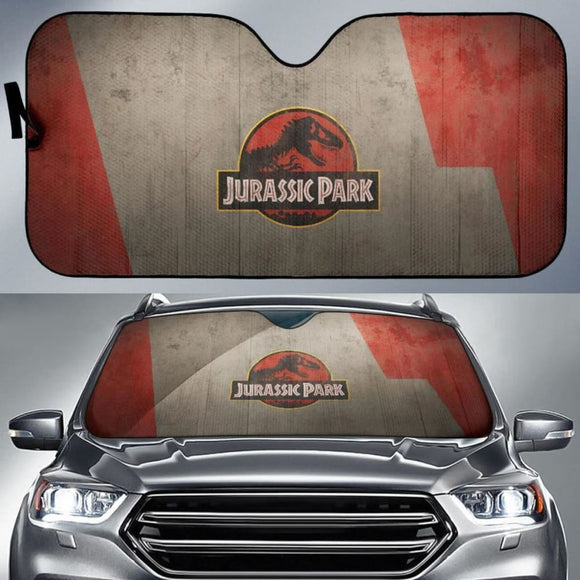 Vintage Jurassic Park Auto Sun Shade Amazing 094201 - YourCarButBetter