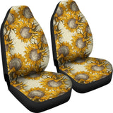 Vintage Sunflowers Car Seat Covers 103131 - YourCarButBetter