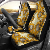 Vintage Sunflowers Car Seat Covers 103131 - YourCarButBetter