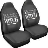Vintage You Coulda Had a Bad Witch Halloween Car Seat Covers 211507 - YourCarButBetter