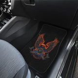 Volunteer Firefighter Fire and Rescue Courage Honor Custom Eagle Car Floor Mats 211507 - YourCarButBetter