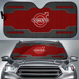 Volvo Black And Red Themed Printed Car Accessories Car Auto Sun Shades 210901 - YourCarButBetter