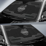 Volvo Black Themed Printed Car Accessories Car Auto Sun Shades 210901 - YourCarButBetter