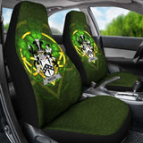 Wadge Ireland Car Seat Cover Celtic Shamrock (Set Of Two) 154230 - YourCarButBetter