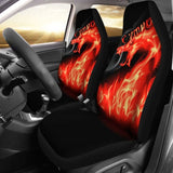 Wales Car Seat Covers - Cymru Flame - 15 181703 - YourCarButBetter