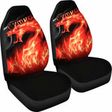 Wales Car Seat Covers - Cymru Flame - 15 181703 - YourCarButBetter