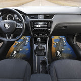 Walleye Bones And Skin Pattern Fishing Car Floor Mats 182417 - YourCarButBetter