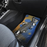 Walleye Bones And Skin Pattern Fishing Car Floor Mats 182417 - YourCarButBetter