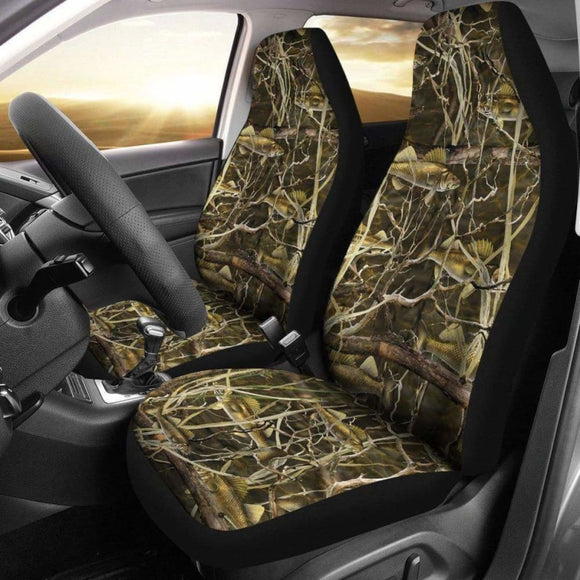 Walleye Camo Designed Seat Covers 112608 - YourCarButBetter
