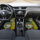 Walleye Ethnic Pattern Fishing Car Floor Mats 182417 - YourCarButBetter