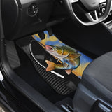 Walleye Fishing Car Floor Mats 182417 - YourCarButBetter