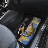 Walleye Fishing Car Floor Mats 182417 - YourCarButBetter