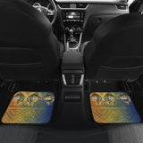 Walleye Skin Color Boho Pattern Fishing Car Floor Mats 182417 - YourCarButBetter