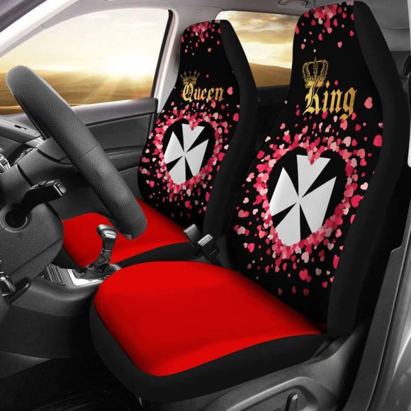 Wallis And Futuna Car Seat Cover Couple King/Queen (Set Of Two) 153908 - YourCarButBetter