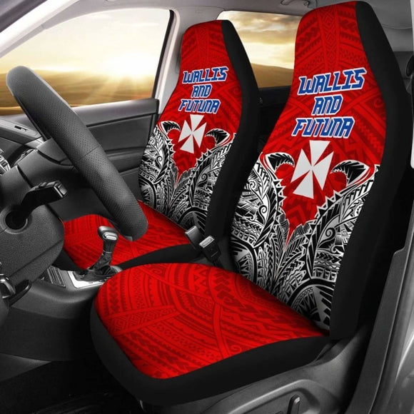 Wallis And Futuna Car Seat Covers - Wallis And Futuna Coat Of Arms Premium - Amazing 1 105905 - YourCarButBetter