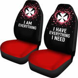 Wallis And Futuna Car Seat Covers Couple Valentine Everthing I Need (Set Of Two) 153908 - YourCarButBetter