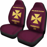 Wallis And Futuna Car Seat Covers - Wallis-Et-Futuna Passeport - 01 153908 - YourCarButBetter