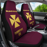 Wallis And Futuna Car Seat Covers - Wallis-Et-Futuna Passeport - 01 153908 - YourCarButBetter