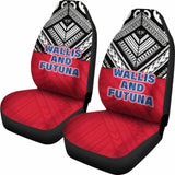 Wallis And Futuna Car Seat Covers - Wallis And Futuna Polynesian Design - 09 153908 - YourCarButBetter