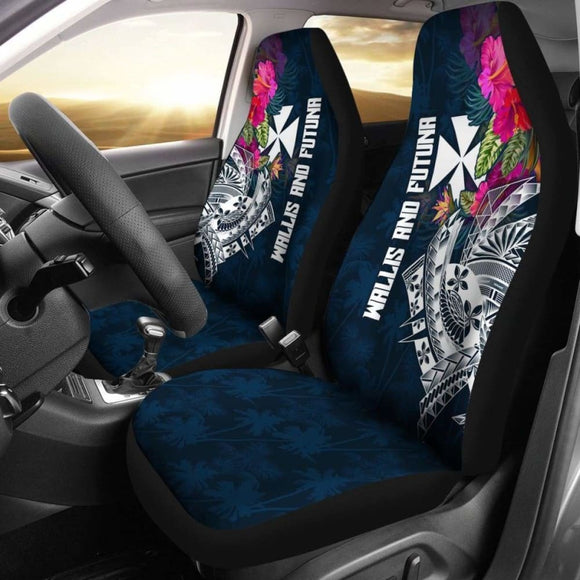 Wallis And Futuna Car Seat Covers - Summer Vibes - 15 153908 - YourCarButBetter