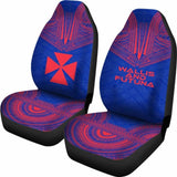 Wallis And Futuna Flag Polynesian Chief Car Seat Cover 10 153908 - YourCarButBetter