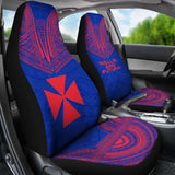 Wallis And Futuna Flag Polynesian Chief Car Seat Cover 10 153908 - YourCarButBetter