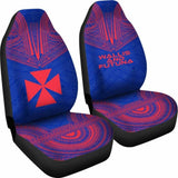 Wallis And Futuna Flag Polynesian Chief Car Seat Cover 10 153908 - YourCarButBetter