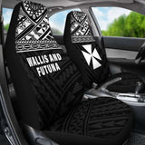 Wallis And Futuna Polynesian Car Seat Covers Black - 11 153908 - YourCarButBetter