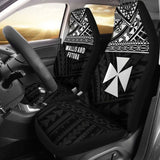 Wallis And Futuna Polynesian Car Seat Covers Black - 11 153908 - YourCarButBetter