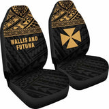 Wallis And Futuna Polynesian Car Seat Covers Gold - 11 153908 - YourCarButBetter