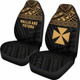 Wallis And Futuna Polynesian Car Seat Covers Gold - 11 153908 - YourCarButBetter