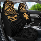 Wallis And Futuna Polynesian Car Seat Covers Gold - 11 153908 - YourCarButBetter