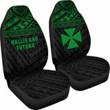 Wallis And Futuna Polynesian Car Seat Covers Green - 11 153908 - YourCarButBetter